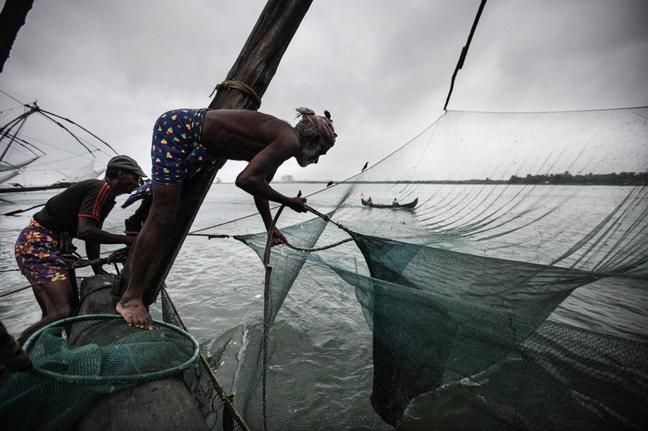 The fishing method of“Zheng He lifting the fishnet”
