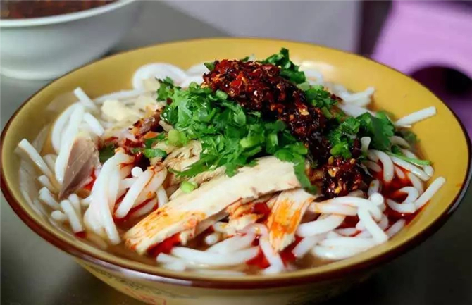 Rice noodle in Yunnan
