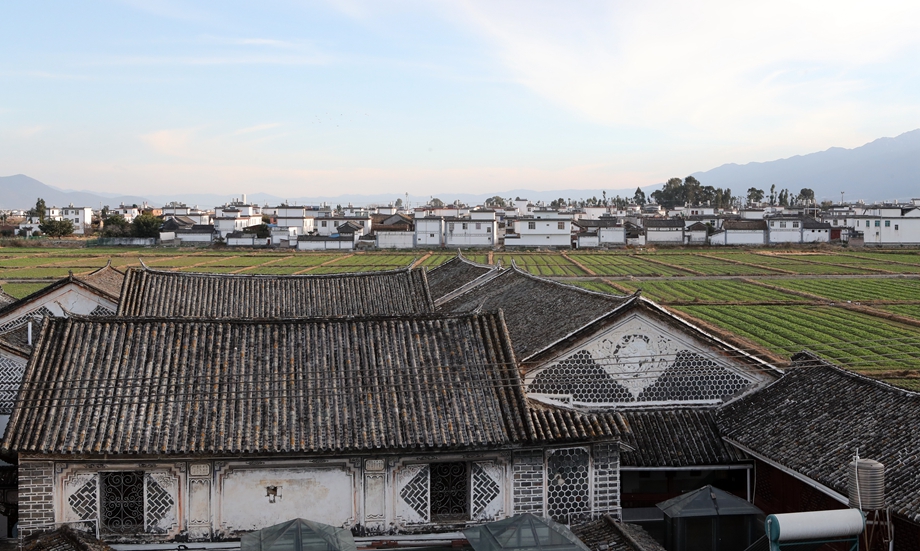 Xizhou ancient town in the north of Dali City, Dali Prefecture