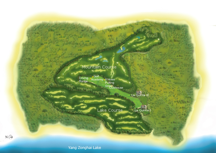 Master Plan of Kunming Spring City Golf & Lake Resort