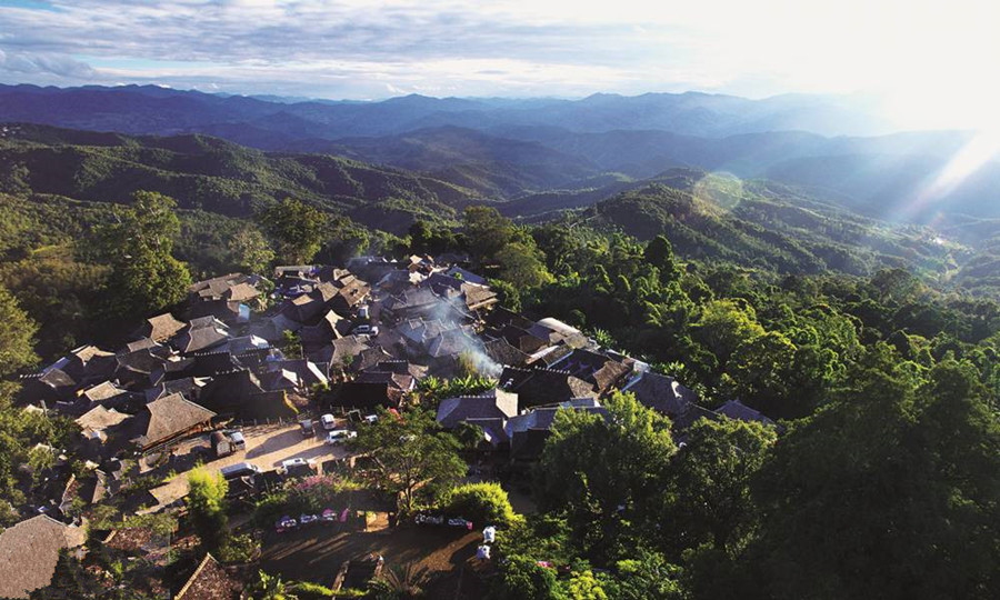 Jingmai Ancient Tea Mountain in Lancang County, Puer